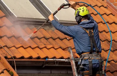 Démoussage et hydrofuge de toiture à Violès